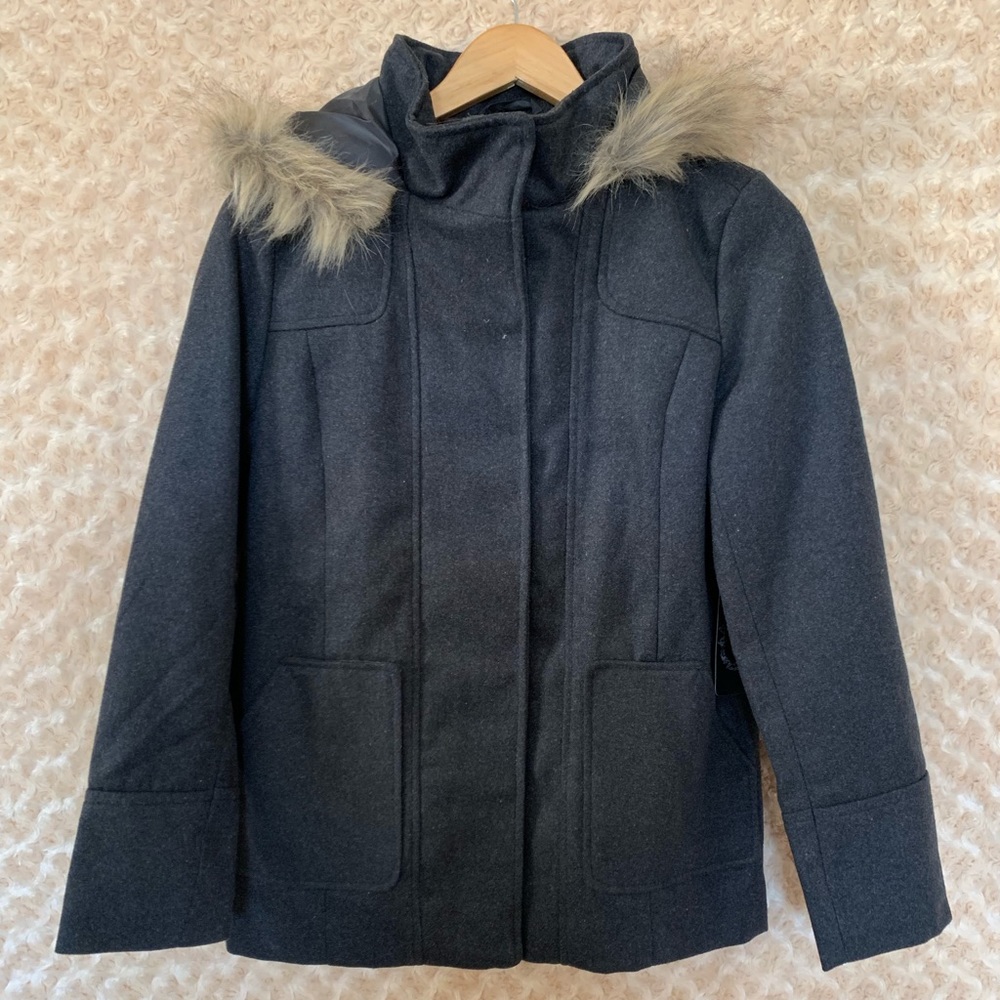 Gray Fall Coat - Picture 4 of 6